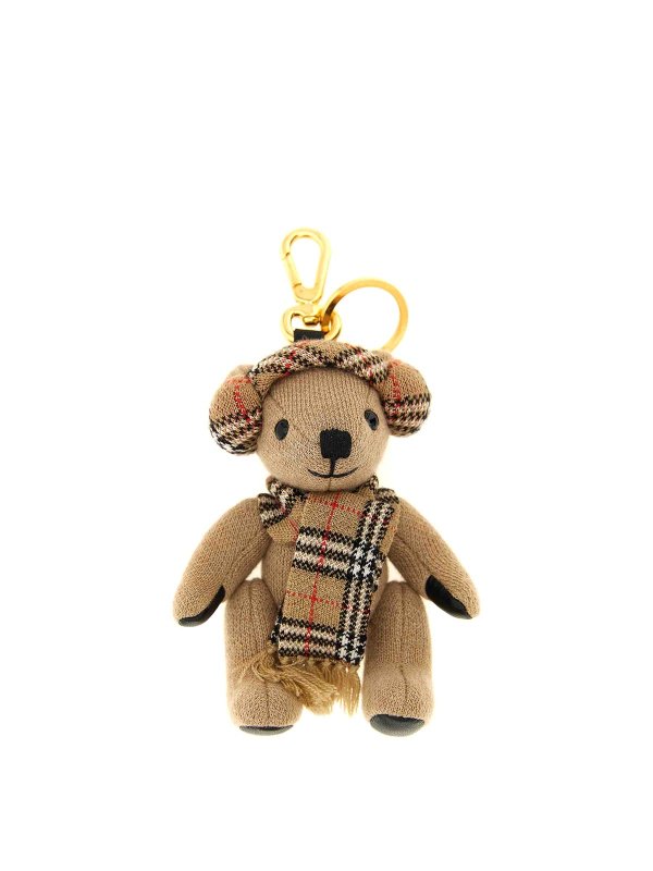 BURBERRY: key holders - Orsetto Thomas Keyring