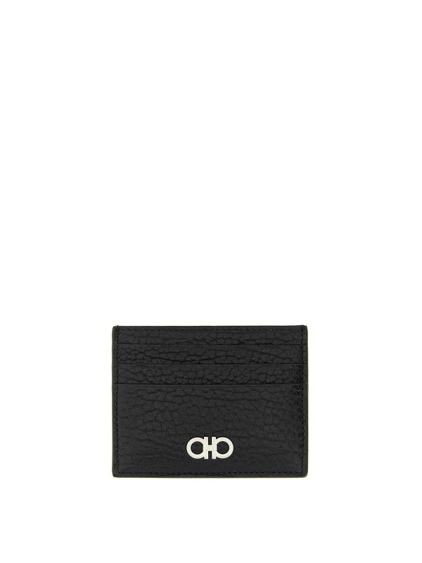 FERRAGAMO: wallets & purses - Gancini Card Holder