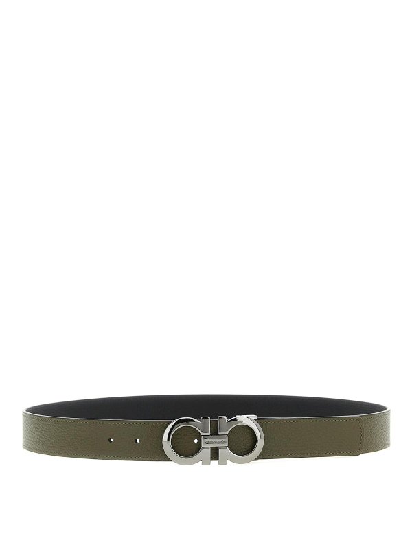 FERRAGAMO: belts - Reversible Belt