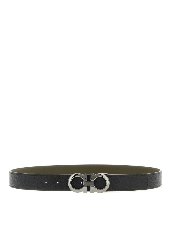 FERRAGAMO: belts online - Reversible Belt