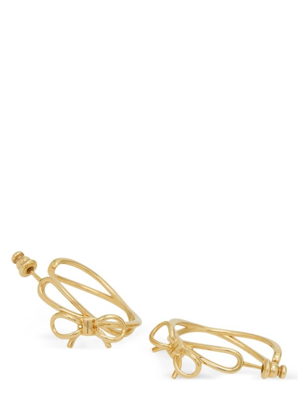 FERRAGAMO: Pendientes online - Pendientes - Dorado