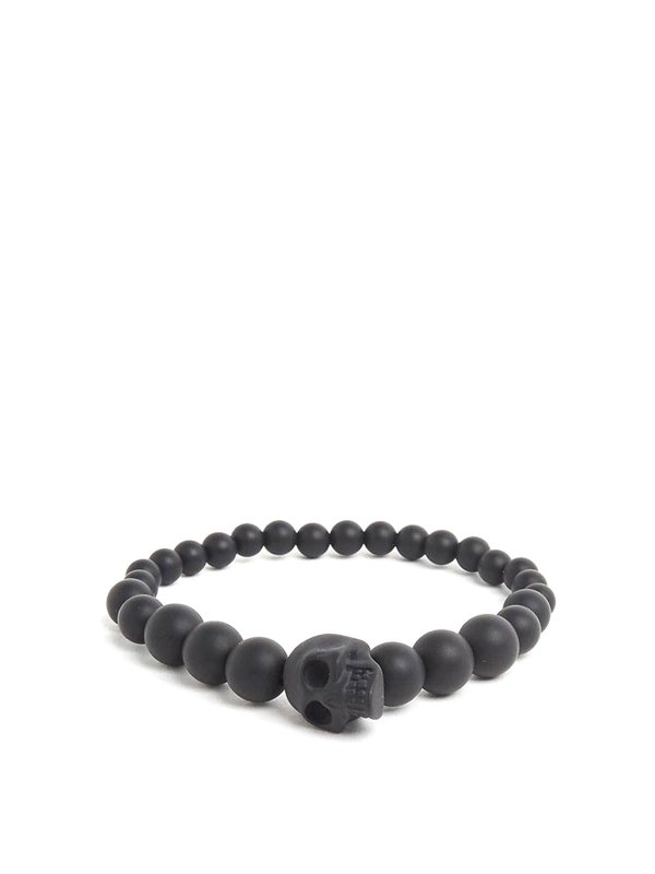 ALEXANDER MCQUEEN: Armbänder und Armkettchen - Armband - Schwarz