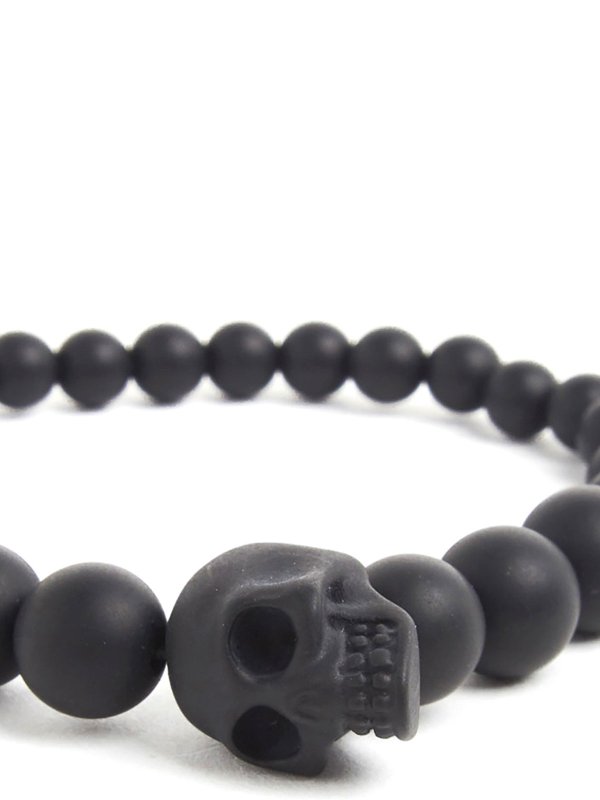 The Best Shops ALEXANDER MCQUEEN: Armbänder und Armkettchen - Armband - Schwarz