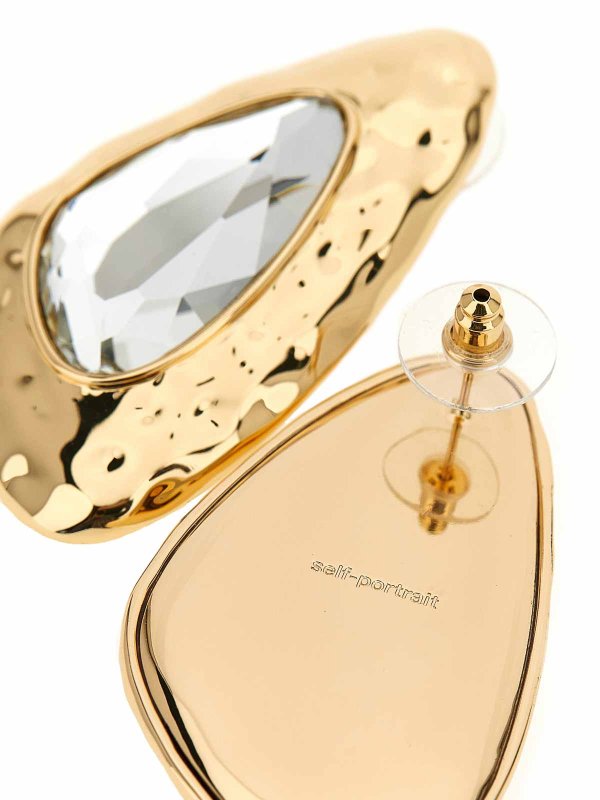 The Best Shops Self Portrait: Pendientes - Pendientes - Dorado