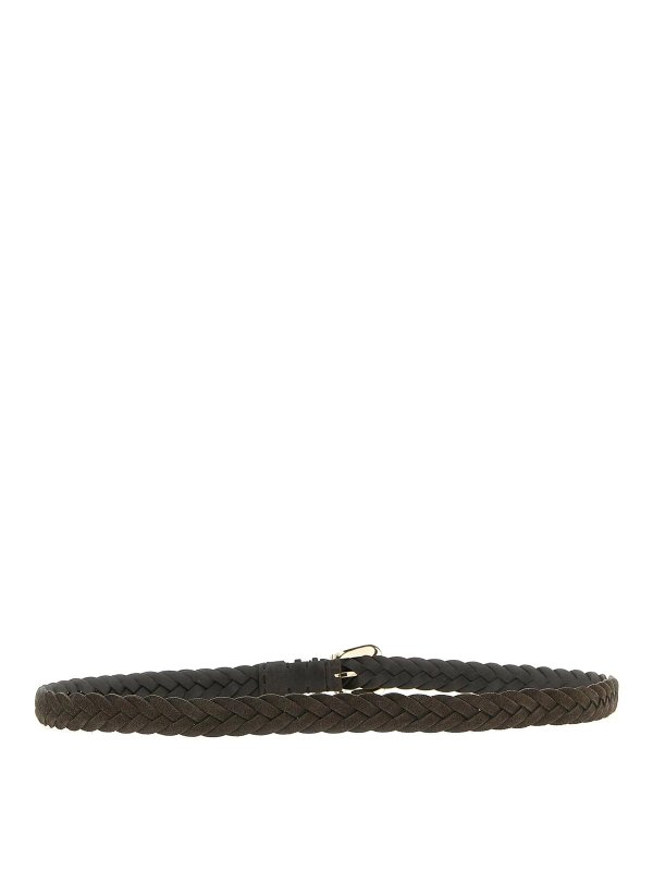 BRUNELLO CUCINELLI: belts online - Braided Calf Belt