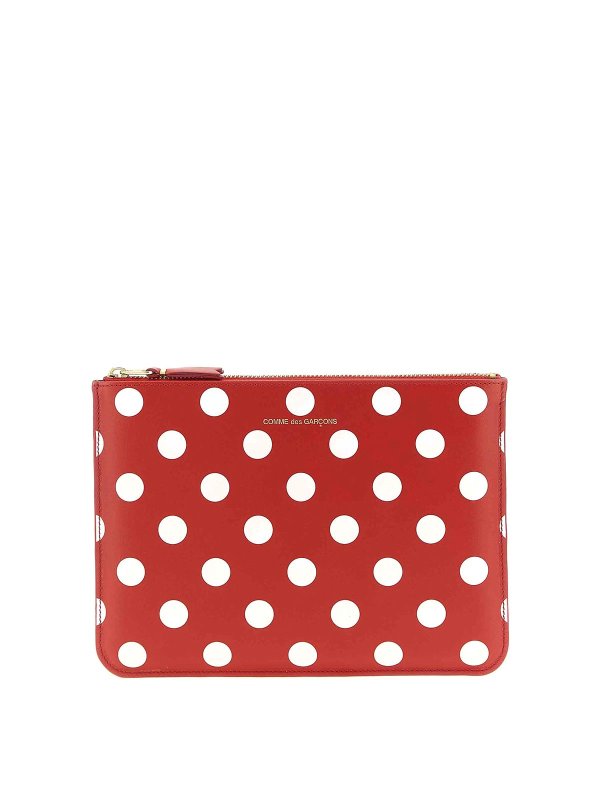 COMME DES GARCONS: portafogli - Portafoglio stampato a pois