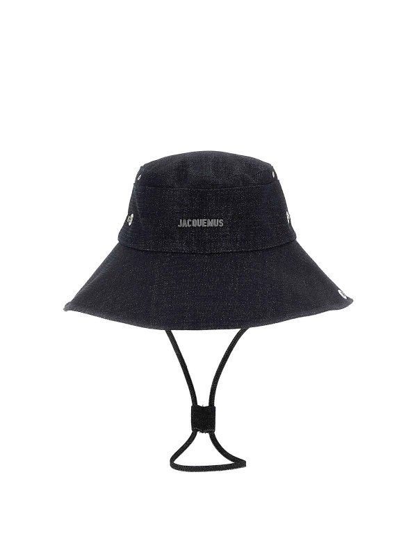JACQUEMUS: hats & caps - Le Bob De-Nmes Bucket Hat