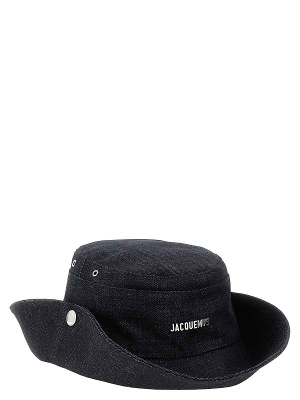 JACQUEMUS: hats & caps online - Le Bob De-Nmes Bucket Hat