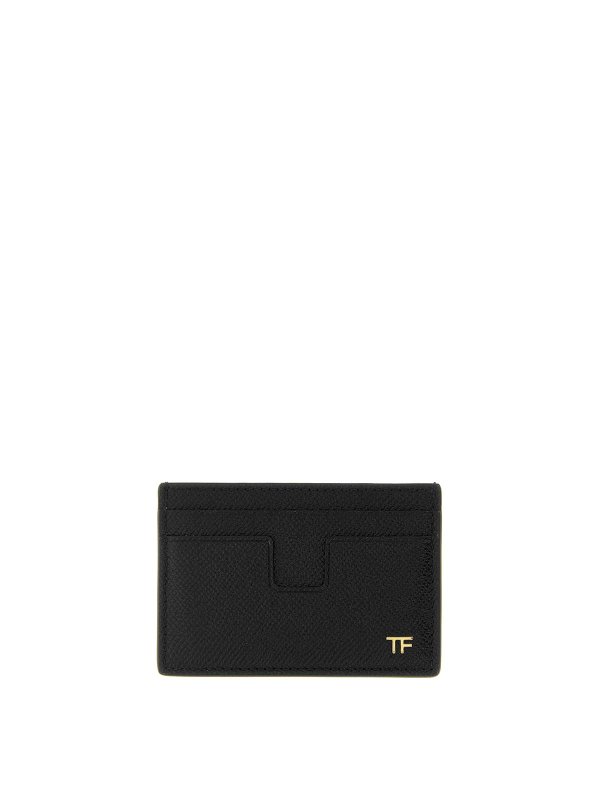 TOM FORD: wallets & purses - Small Grain Leather Cardholder