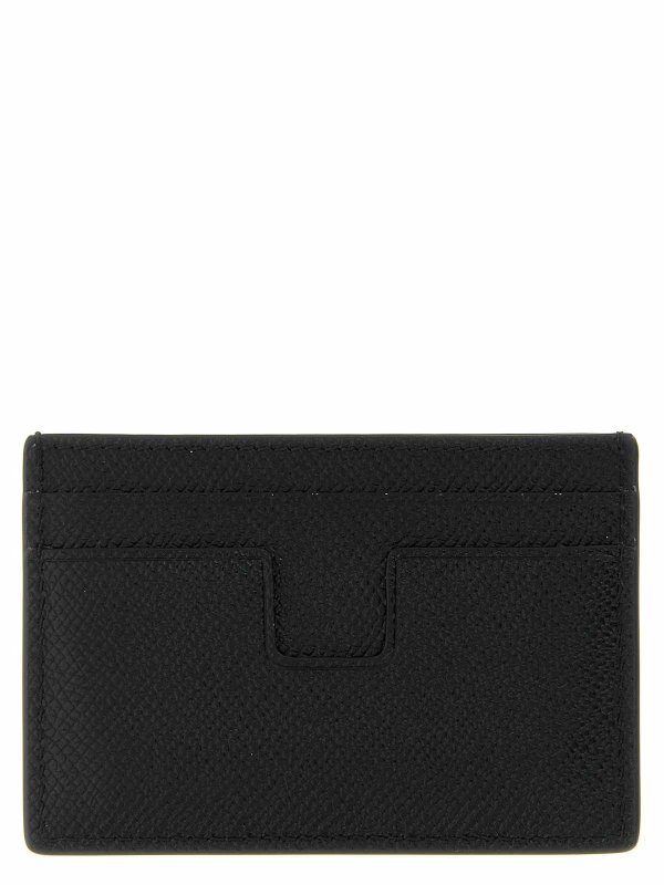 TOM FORD: wallets & purses online - Small Grain Leather Cardholder