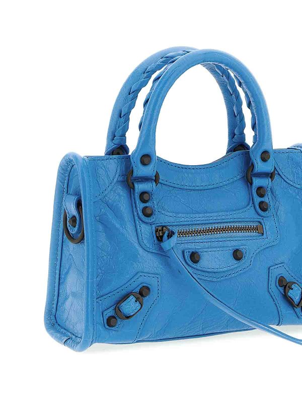 The Best Shops BALENCIAGA: Handtaschen - Shopper - Hellblau
