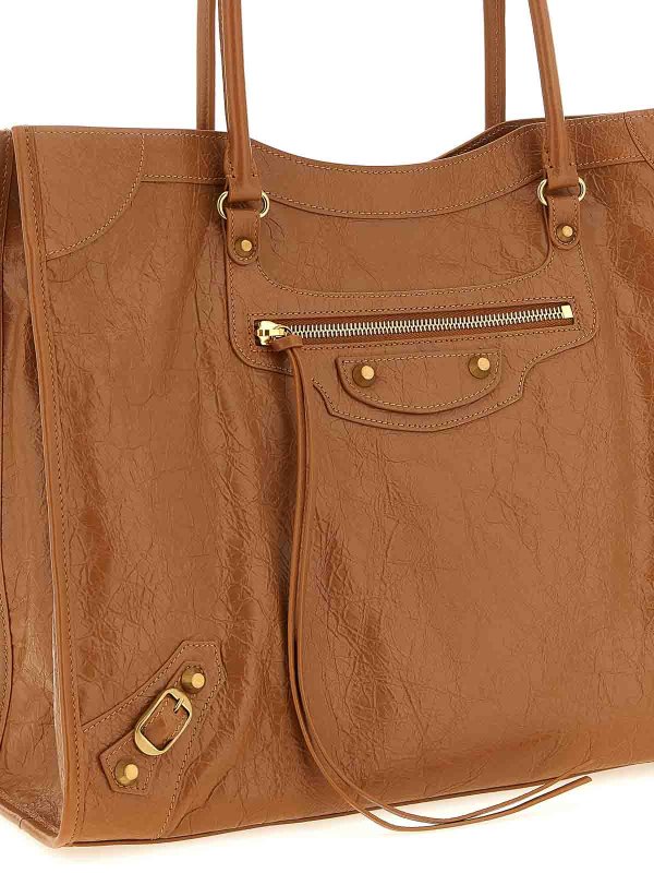 The Best Shops BALENCIAGA: ショルダーバッグ - ショルダーバッグ - ブラウン