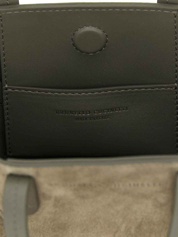 トートバッグ - グレー Replica 
online: BRUNELLO CUCINELLI