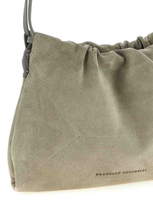 The Best Shops BRUNELLO CUCINELLI: Clutch - Pochette - Gris