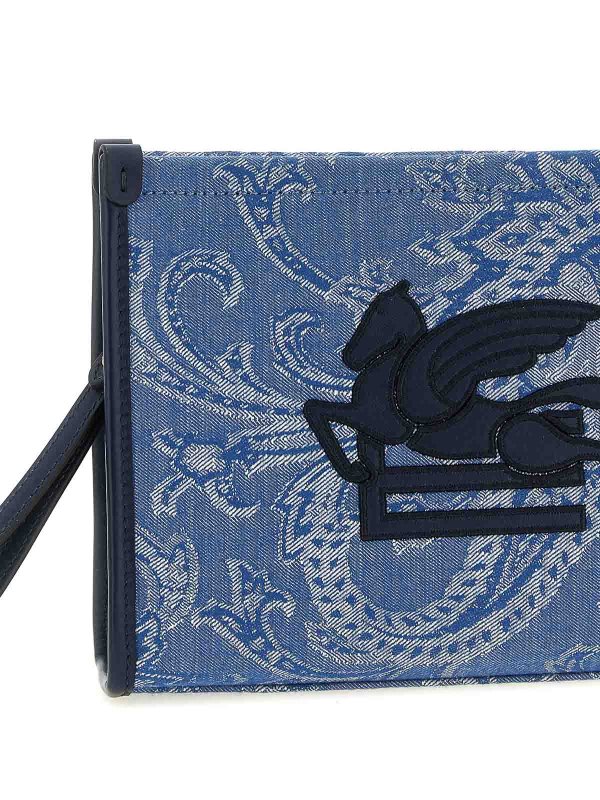 The Best Shops ETRO: クラッチバッグ - クラッチバッグ - ライトブルー