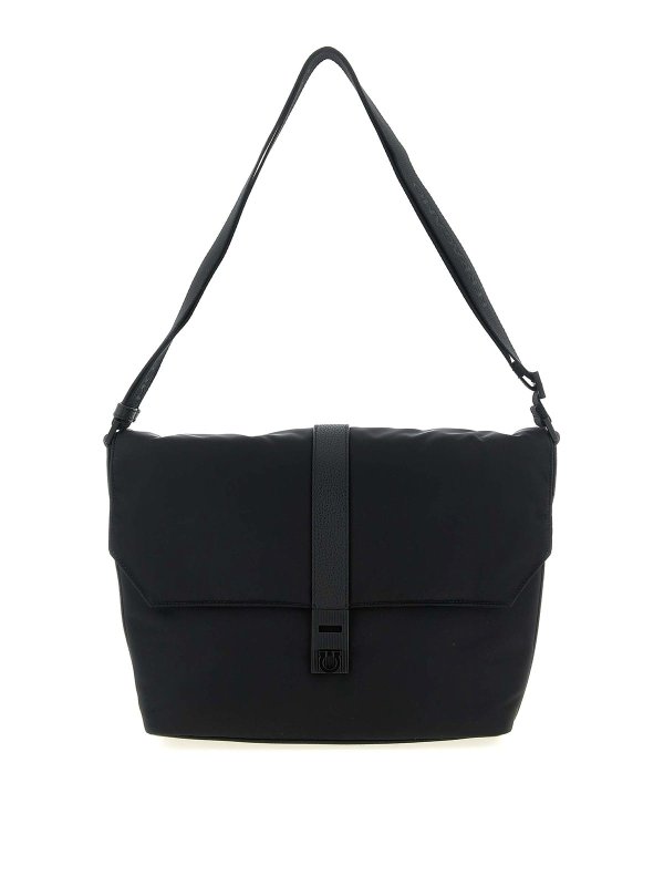 FERRAGAMO: cross body bags - Twins Crossbody Bag