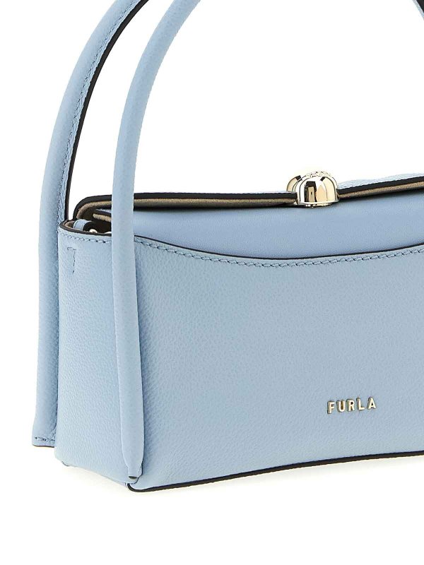 The Best Shops FURLA: Handtaschen - Shopper - Hellblau