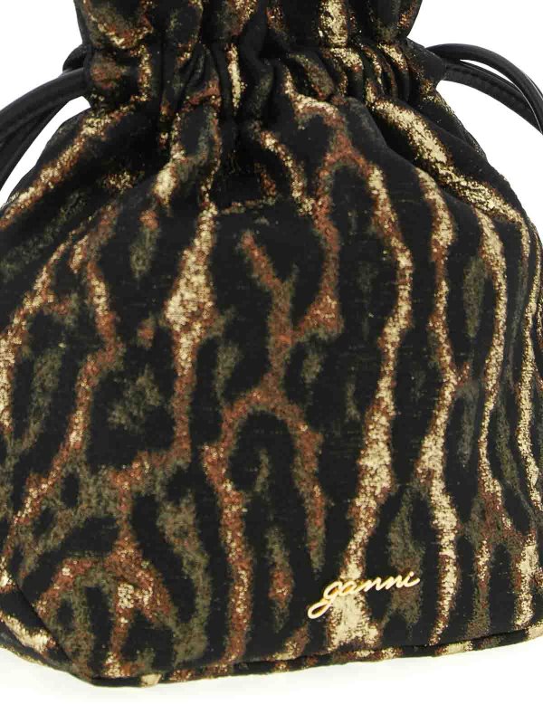 The Best Shops GANNI: Clutch - Pochette - Marron