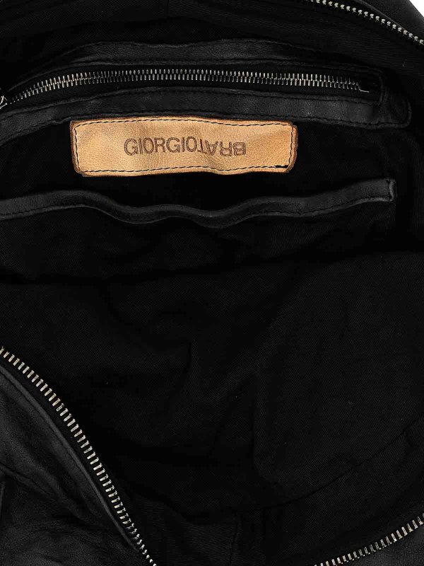Leather Backpack shop online: GIORGIO BRATO