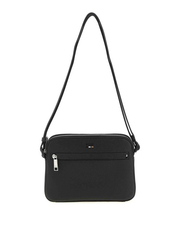 Hugo Boss: クロスボディバッグ - クロスボディバッグ - 黒