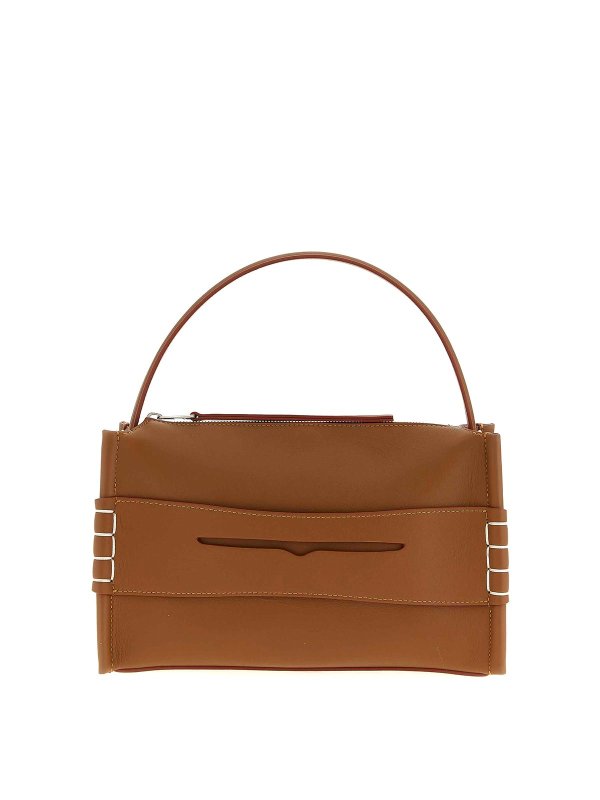 J.W. ANDERSON: クロスボディバッグ - クロスボディバッグ - ブラウン