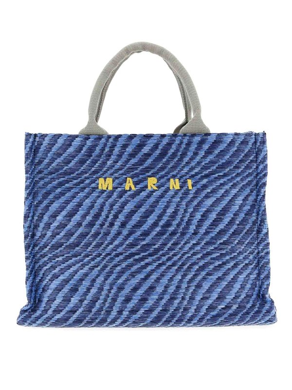Marni: totes bags - Raffia Handbag