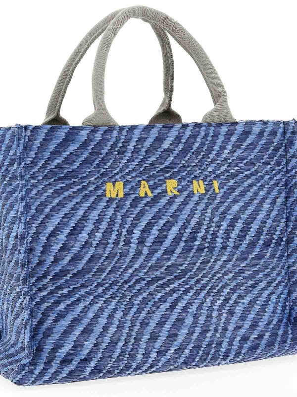 The Best Shops Marni: totes bags - Raffia Handbag