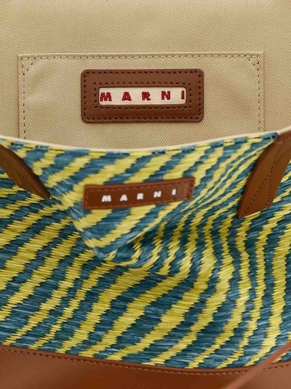 トートバッグ - 緑 Replica 
online: Marni