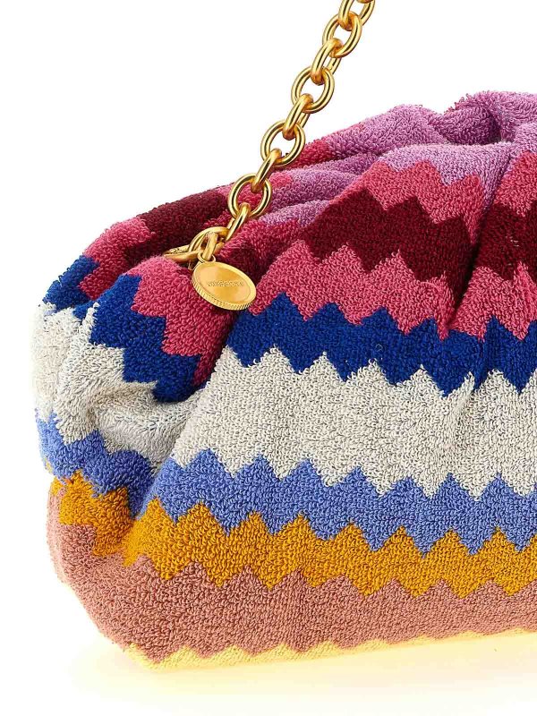 The Best Shops MISSONI: shoulder bags - Sponge Zig Zag Shoulder Bag