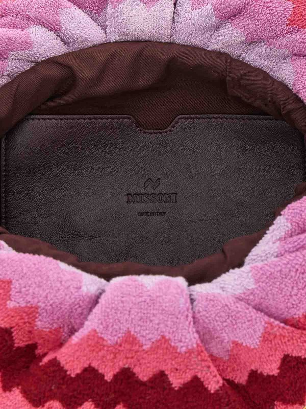 Sponge Zig Zag Shoulder Bag Replica 
online: MISSONI