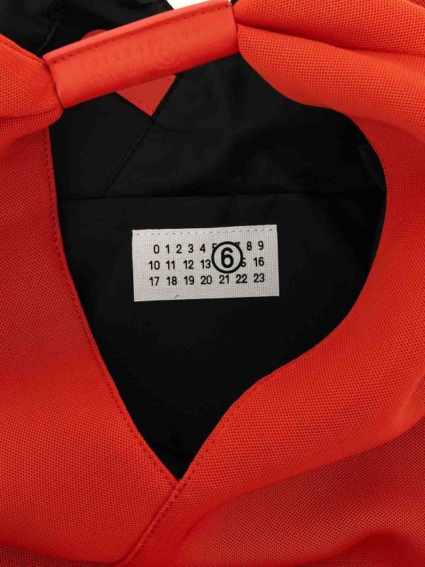 トートバッグ - 赤 shop online: MM6 MAISON MARGIELA