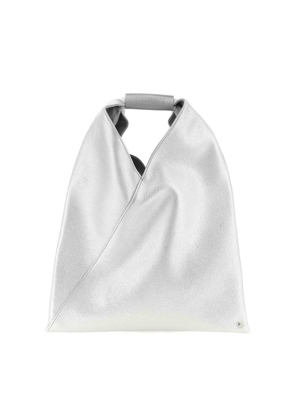 MM6 MAISON MARGIELA: Handtaschen - Shopper - Silber