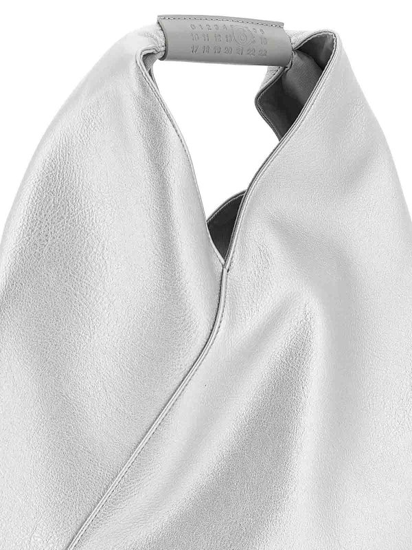 The Best Shops MM6 MAISON MARGIELA: Handtaschen - Shopper - Silber