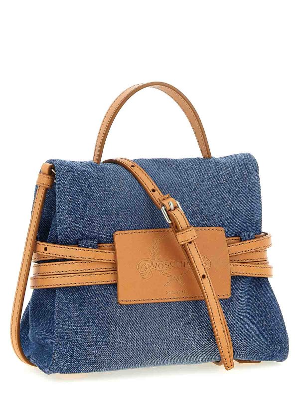 MOSCHINO: Handtaschen online - Shopper - Blau