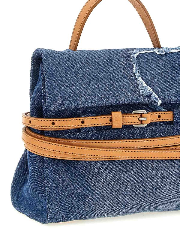 The Best Shops MOSCHINO: Handtaschen - Shopper - Blau