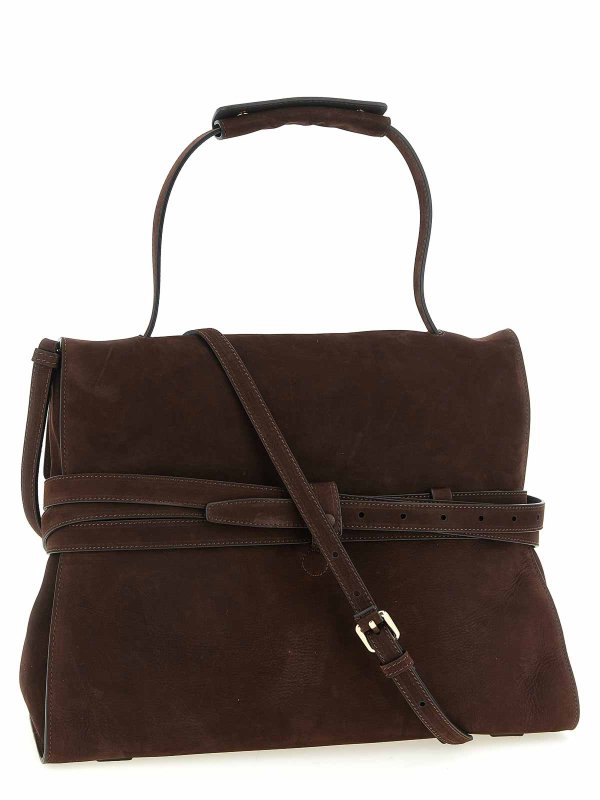 MOSCHINO: ショルダーバッグ online - ショルダーバッグ - ブラウン