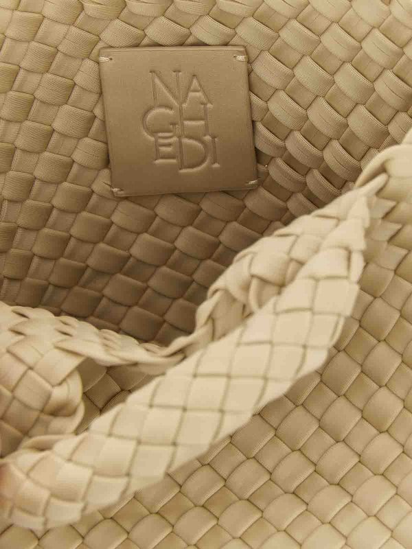 トートバッグ - ベージュ shop online: NAGHEDI