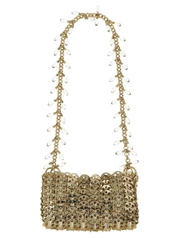 RABANNE: shoulder bags online - 1969 Nano Crystal Shoulder Bag