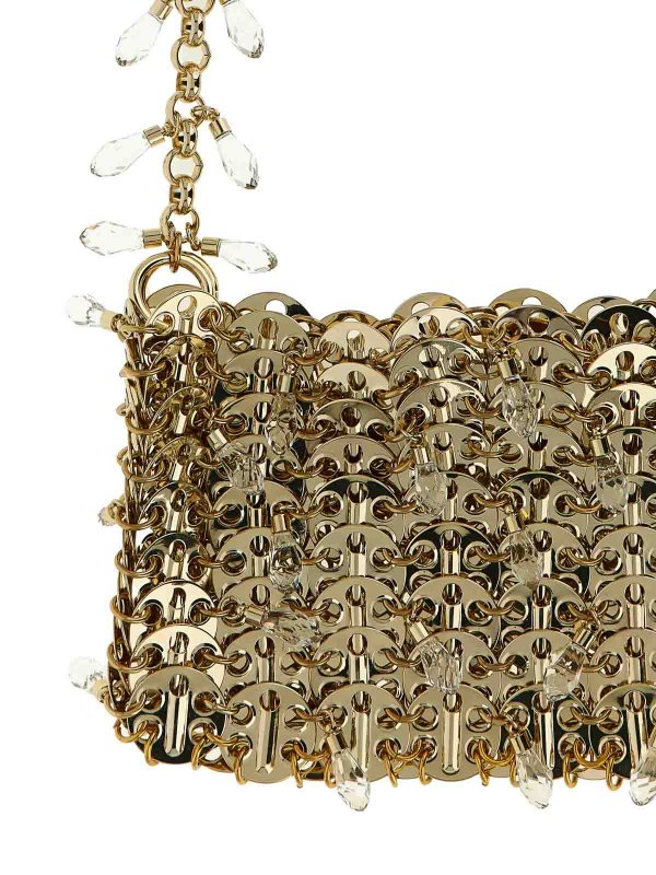 The Best Shops RABANNE: shoulder bags - 1969 Nano Crystal Shoulder Bag