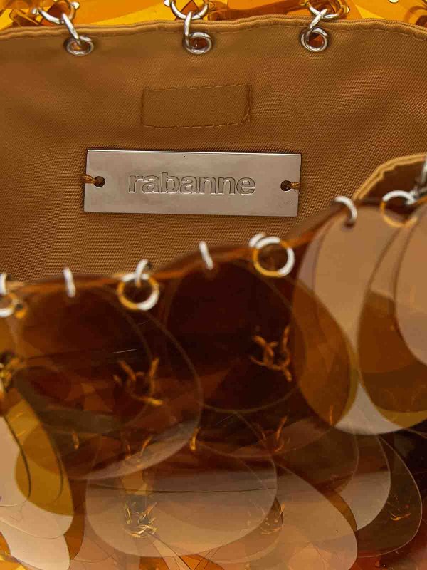 ショルダーバッグ - オレンジ Replica 
online: RABANNE