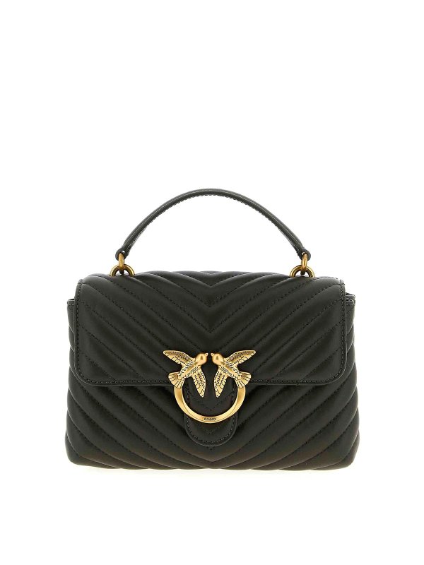 Pinko: Sacs à main - Sac Cabas - Vert