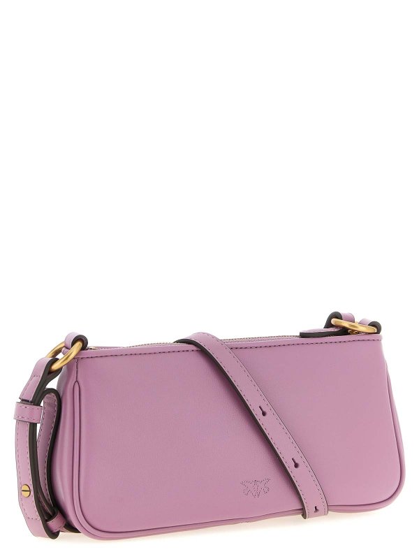 Pinko: borse a tracolla online - Mini borsa a tracolla Half Moon Baguette