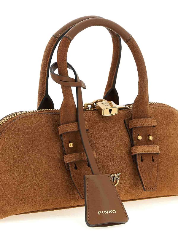 The Best Shops Pinko: shoulder bags - Bowling Baguette Shoulder Bag