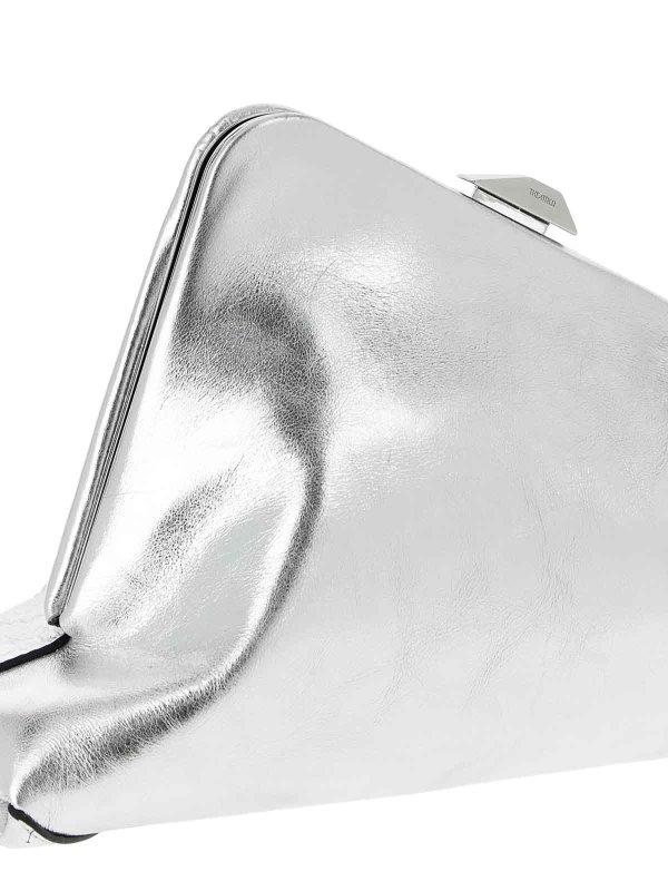 The Best Shops The Attico: Clutch - Pochette - Argent