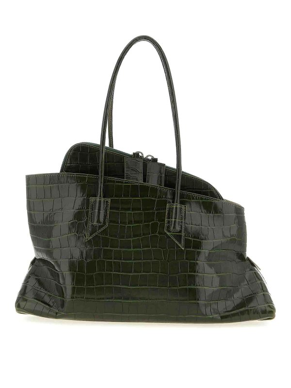 The Attico: ショルダーバッグ - ショルダーバッグ - 緑