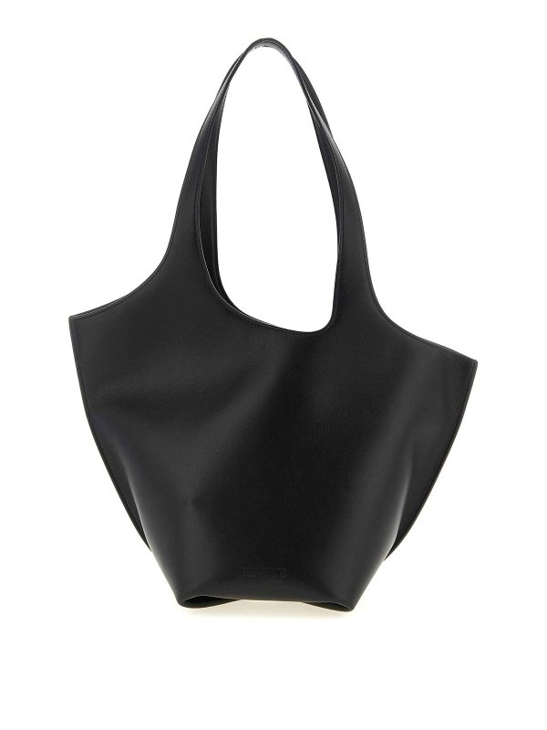 The Attico: ショルダーバッグ - ショルダーバッグ - 黒