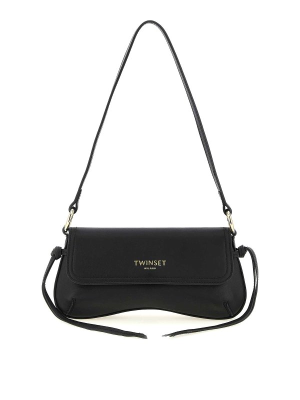 TWINSET: shoulder bags - Leather Shoulder Bag