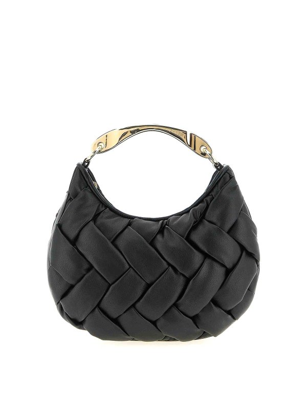 TWINSET: totes bags - Weaved Handbag
