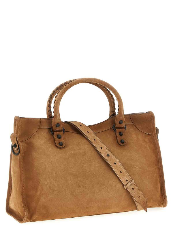 BALENCIAGA: Bolsos Shopping online - Bolso Shopping - Marrón
