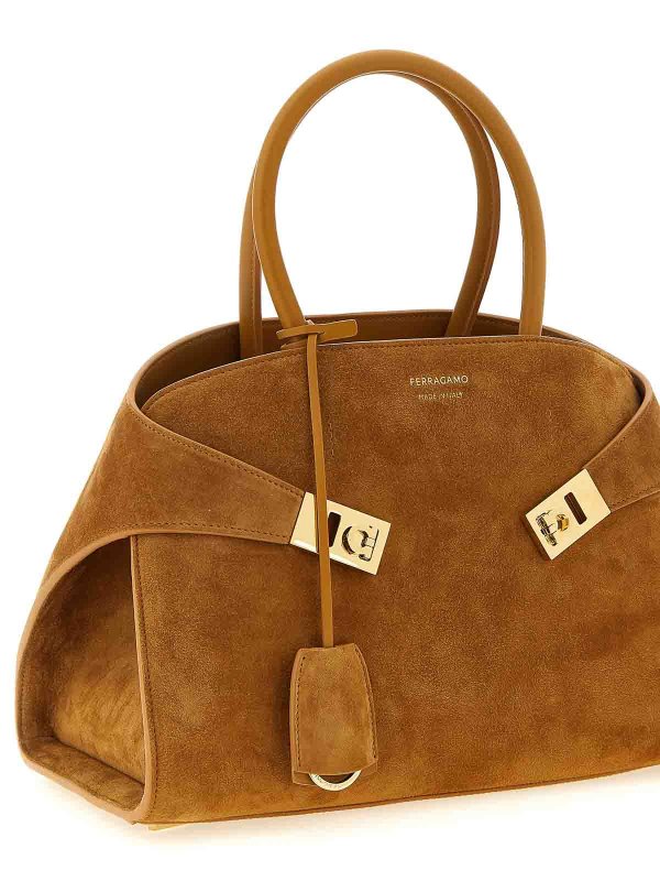 The Best Shops FERRAGAMO: Handtaschen - Shopper - Beige